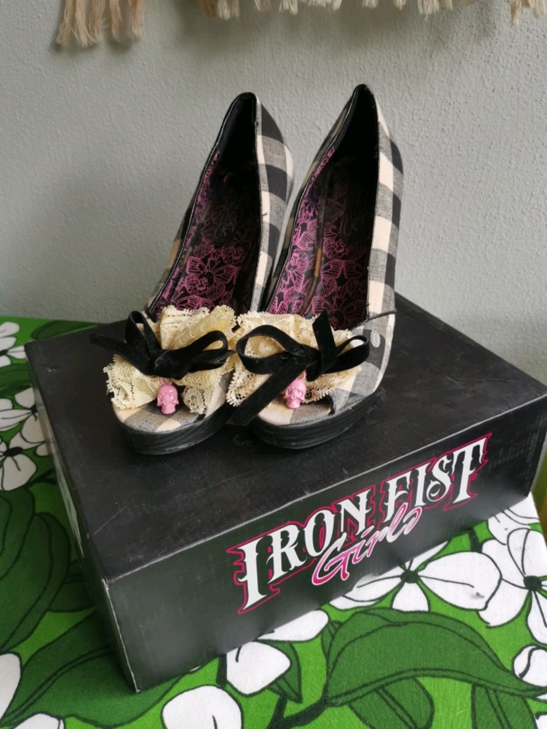 Iron fist heels