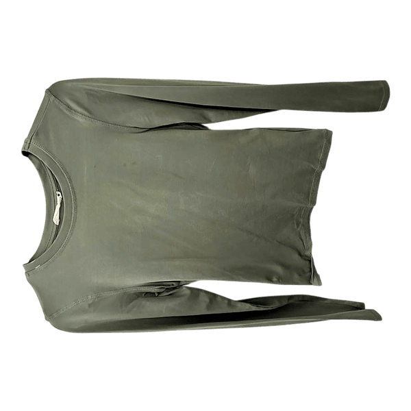 Green long sleeve top