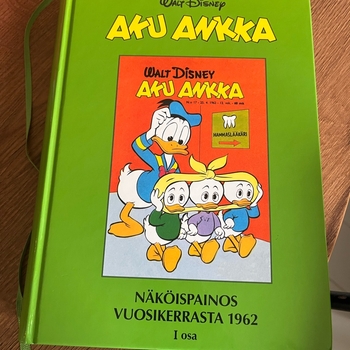 Aku Ankka vuosikerta 1962 osa 1