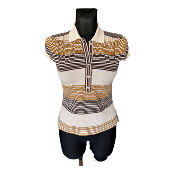 Sportmax striped polo shirt
