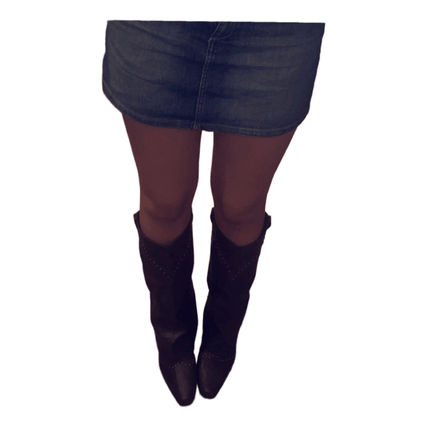 Denim nederdel