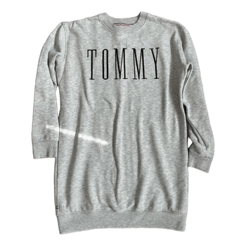 Harmaa Tommy-collegepaita