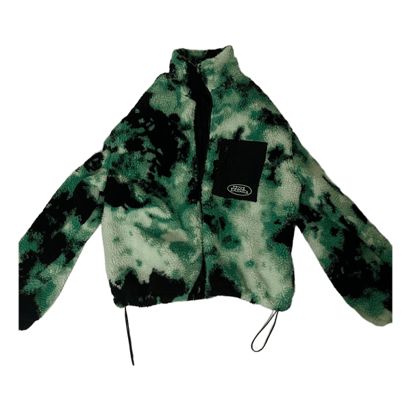 Vihreä musta fleece