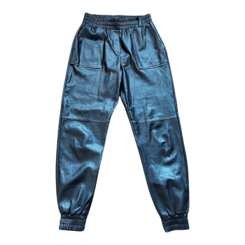 Melnas jogger bikses
