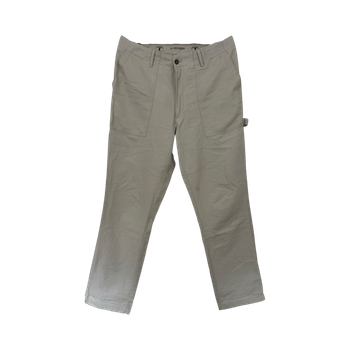 Beige carpenter-housut