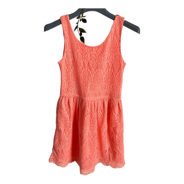 Orange lace H&M dress