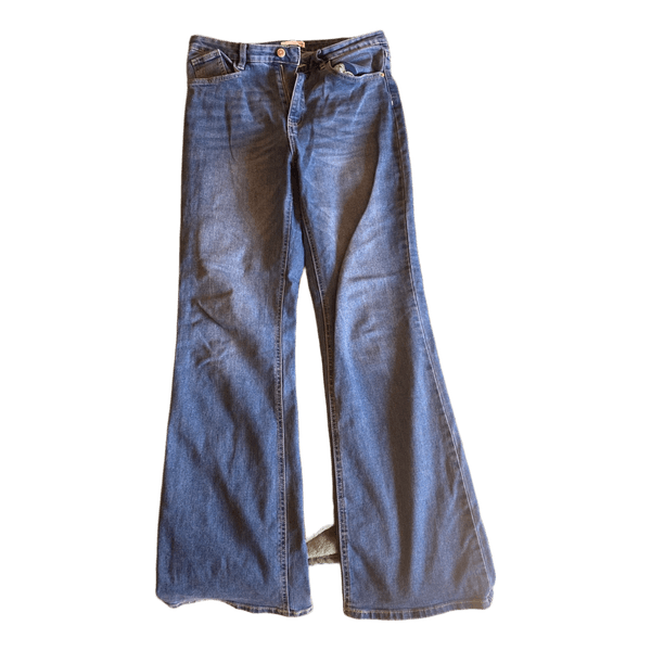 Sinsay blue flare jeans