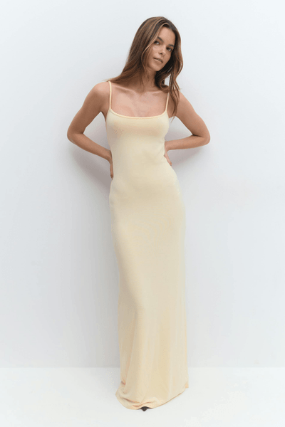 Maxi slip dress