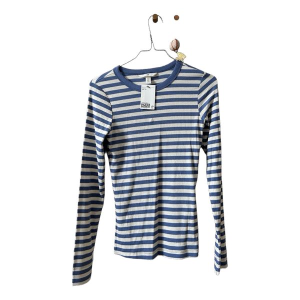 H&M stribet langærmet top