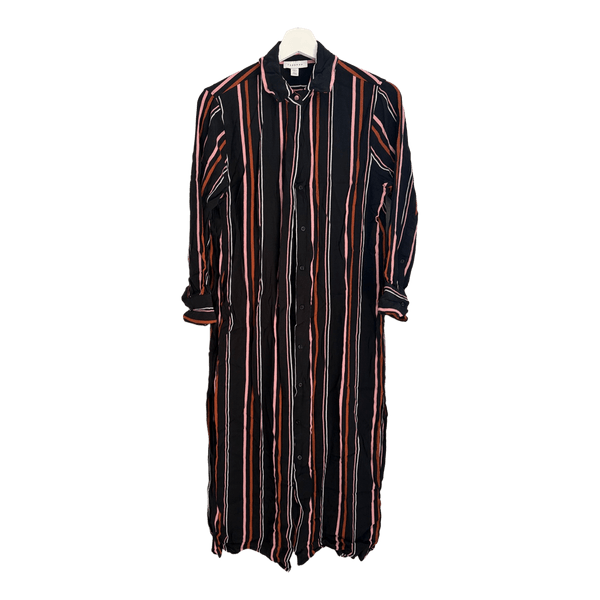 Topshop striped shirt dress