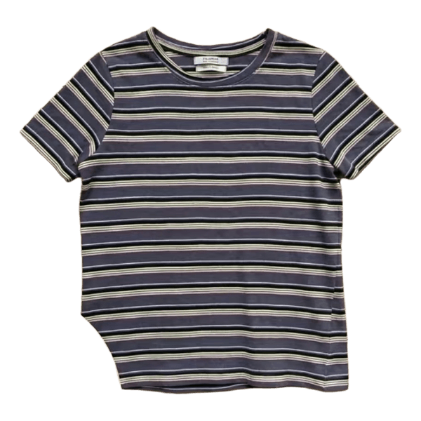 Pull&Bear natural striped T-shirt (M).