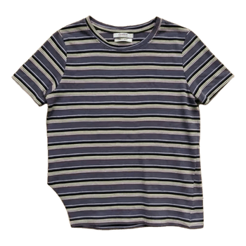 Pull&Bear natural striped T-shirt (M).