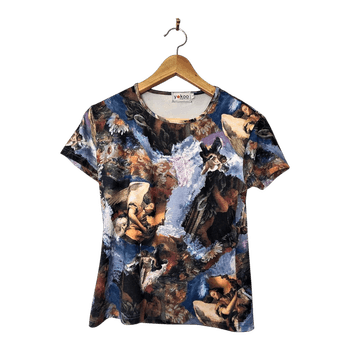 Yokoo multicolor print t-shirt
