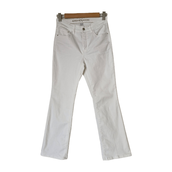 Valkoiset stretch farkut 34/27