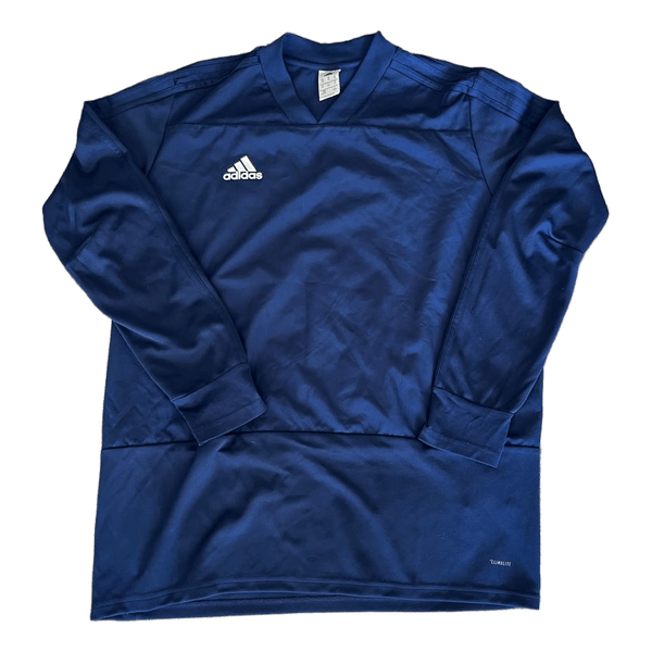Blue Adidas long sleeve shirt