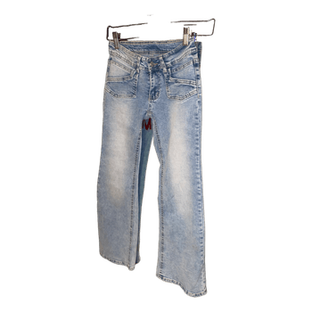 Light blue denim jeans