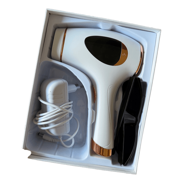 White IPL hair removal device