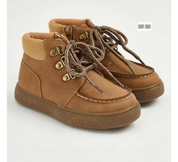 Brown ankle boots