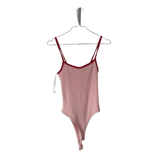 Lyserød bodystocking