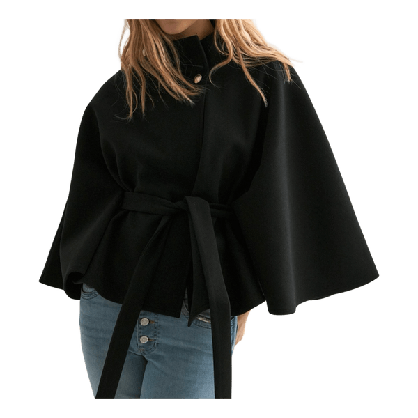Nelly poncho jakke
