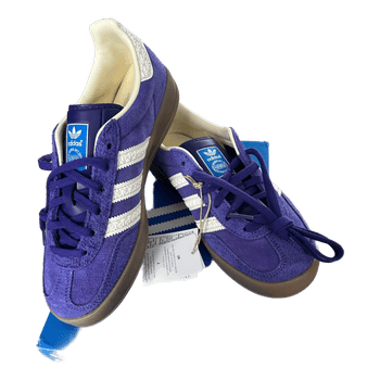 Adidas Gazelle violet sneakers