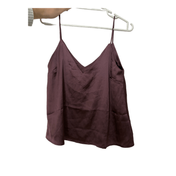 Violetti satiinitoppi