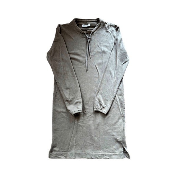 Khaki drawstring dress ivo nikkolo