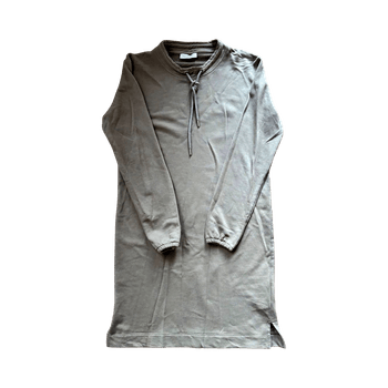 Khaki drawstring dress ivo nikkolo