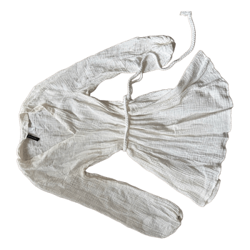 White casual dress