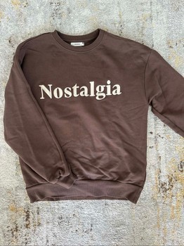 Reserved brown Nostalgia sweatshirt
