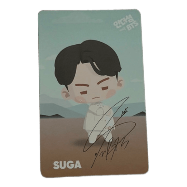 BTS Suga keräilykortti