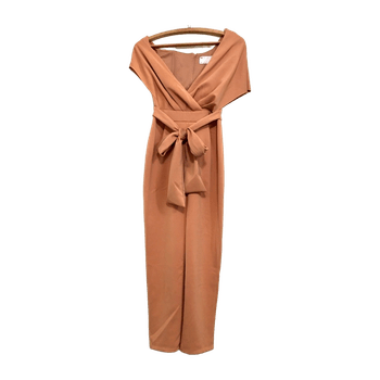 Asos Fallen shoulder jumpsuit
