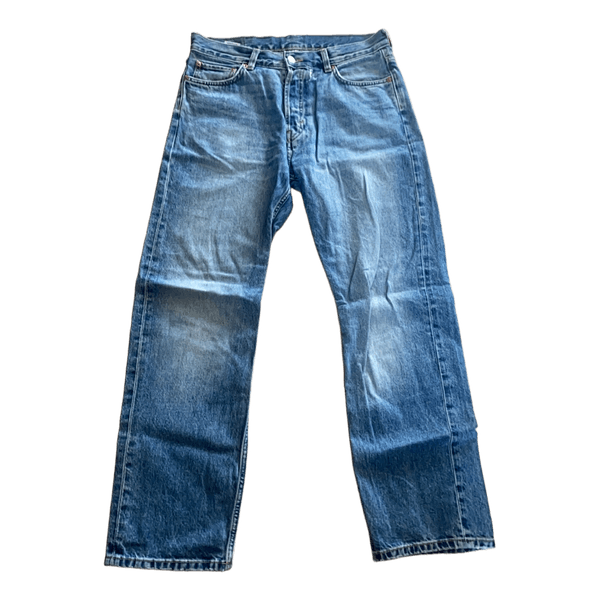 Blå denim jeans