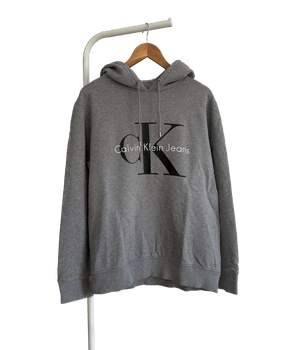 Grey Calvin Klein Jeans Core Monogram hoodie
