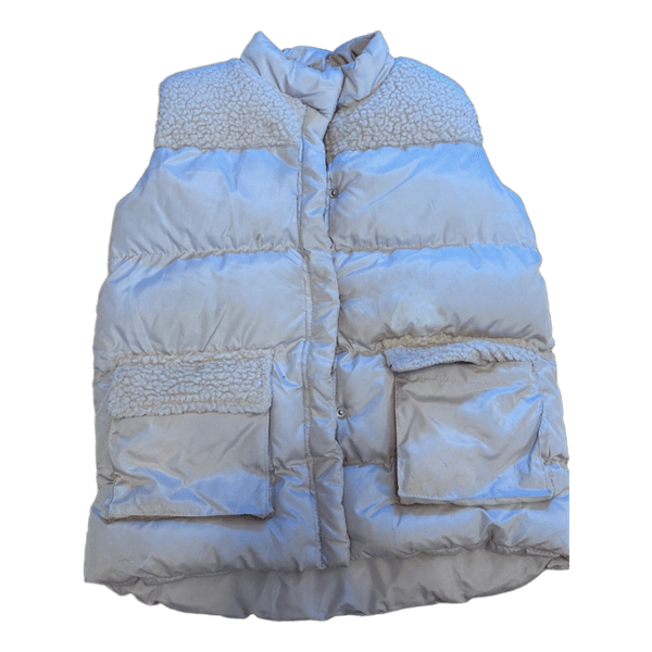 Pink puffer vest