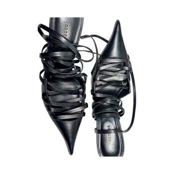 Ioannes Rococo Tie Pump heels