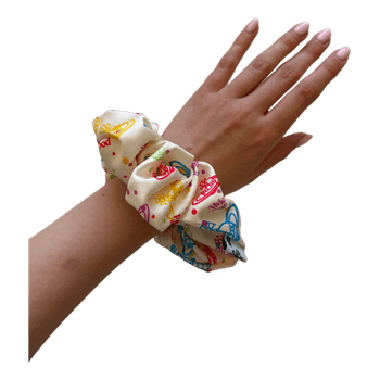 Vivienne Westwood printed scrunchie