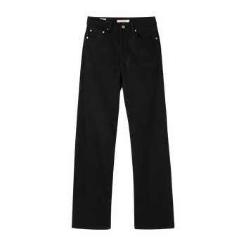 Black ribcage fl jeans