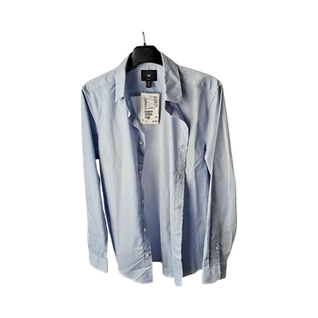 Vaaleansininen kauluspaita H&M