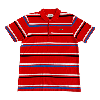 Lacoste striped polo shirt