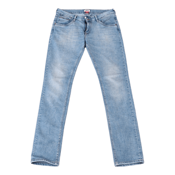 Light blue denim jeans