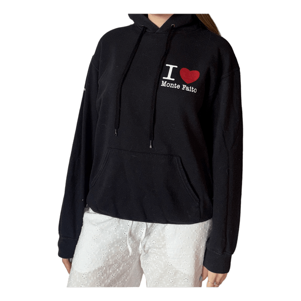 Black Monte Faito hoodie