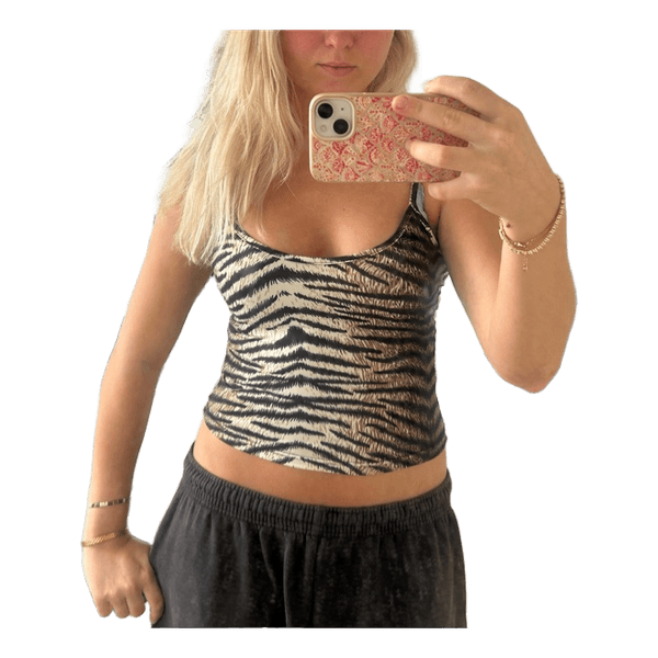 tigerprintet top