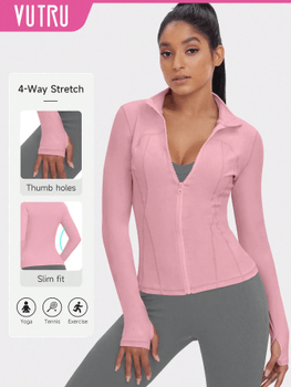 Thumb hole sports jacket