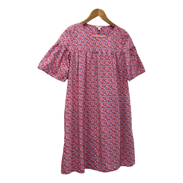 Esprit pink floral cotton dress