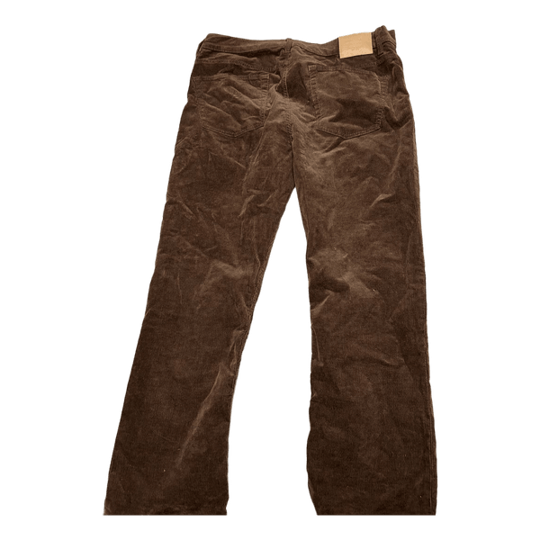 Brown corduroy trousers
