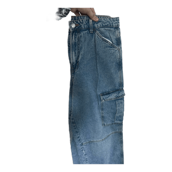 Denim with pockets