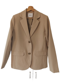 envii beige oversize blazer