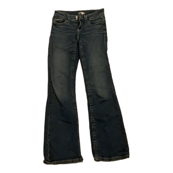 Blåa jeans