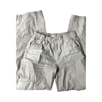 Khaki cargo shorts, size XS